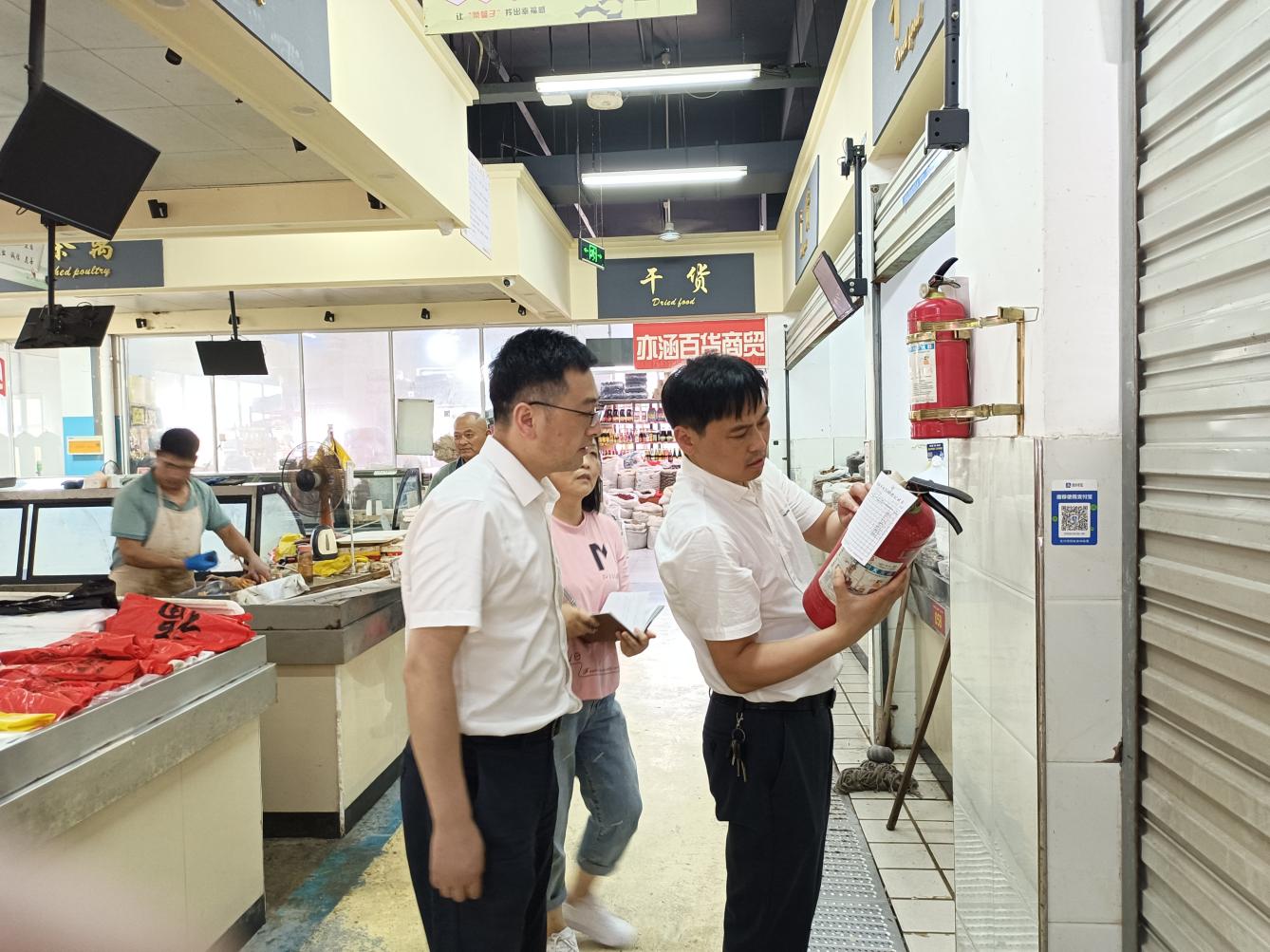 管好“菜籃子”，守護“大民生”國資運營公司開展菜市場大巡查